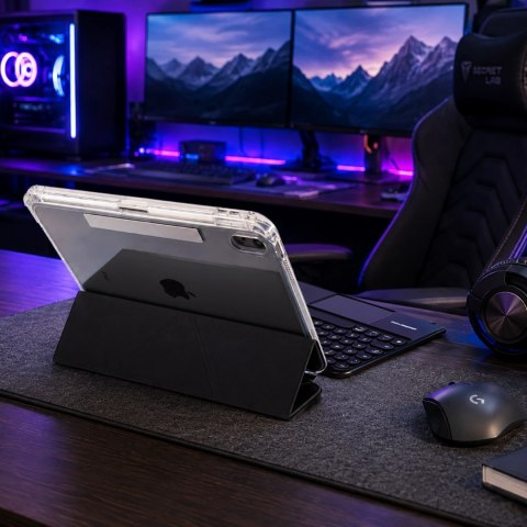 Etui z klawiaturą AMAZINGTHING Minimal Case Keylite Combo na iPad 11" 2025 - czarna