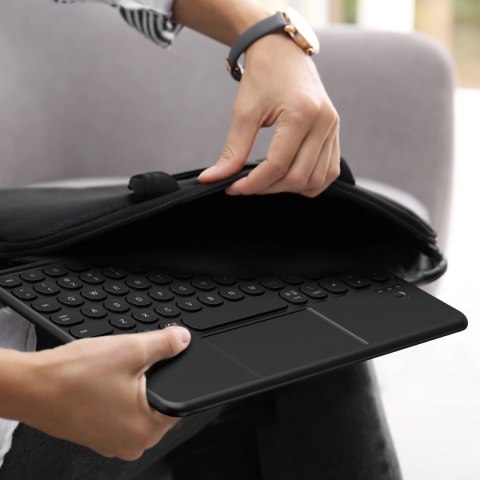 Etui z klawiaturą AMAZINGTHING Minimal Case Keylite Combo na iPad Air M3 13" - czarny