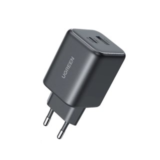 Ładowarka sieciowa Ugreen Nexode N Series X525 45W GaN 1x USB-A 1x USB-C - czarna
