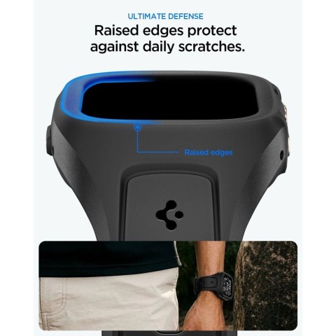 Pasek Spigen Liquid Air Pro na Apple Watch Ultra 49 mm - czarny