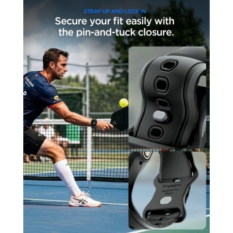 Pasek Spigen Liquid Air Pro na Apple Watch Ultra 49 mm - czarny