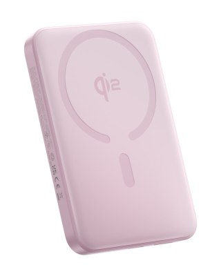 Baseus EnerFill FM12 magnetyczny power bank 22.5W 10000mAh pudrowy róż