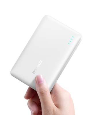 Baseus EnerFill FP21 power bank 22.5W 10000mAh księżycowa biel
