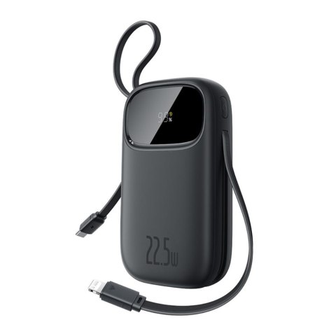 Baseus Qpow3 power bank z wyświetlaczem 22.5W 10000mAh kosmiczna czerń