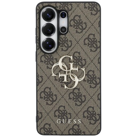 Etui Guess 4G Big Metal Logo na Samsung Galaxy S26 Ultra - brązowe