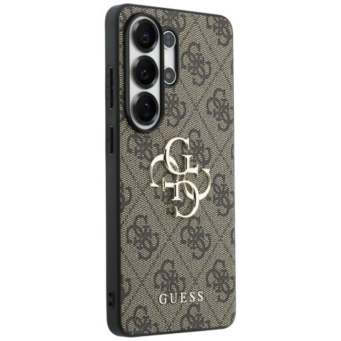 Etui Guess 4G Big Metal Logo na Samsung Galaxy S26 Ultra - brązowe