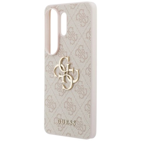 Etui Guess 4G Big Metal Logo na Samsung Galaxy S26 Ultra - różowe