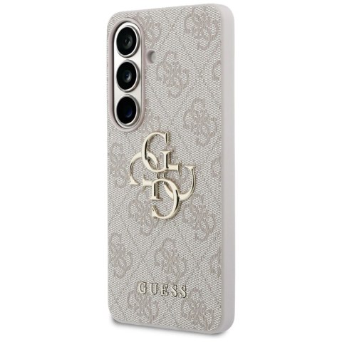 Etui Guess 4G Big Metal Logo na Samsung Galaxy S26 - różowe
