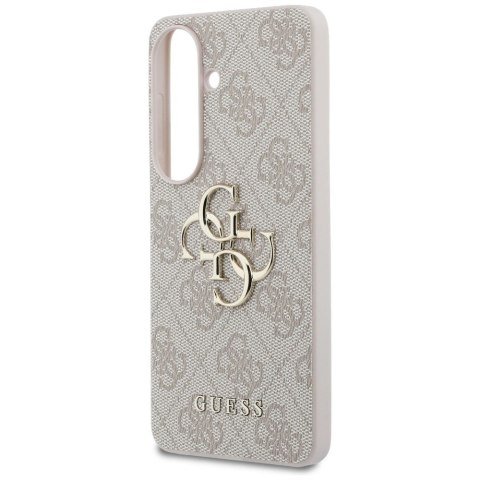 Etui Guess 4G Big Metal Logo na Samsung Galaxy S26 - różowe