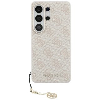 Etui Guess 4G Classic Logo Charm MagSafe na Samsung Galaxy S26 Ultra - różowe
