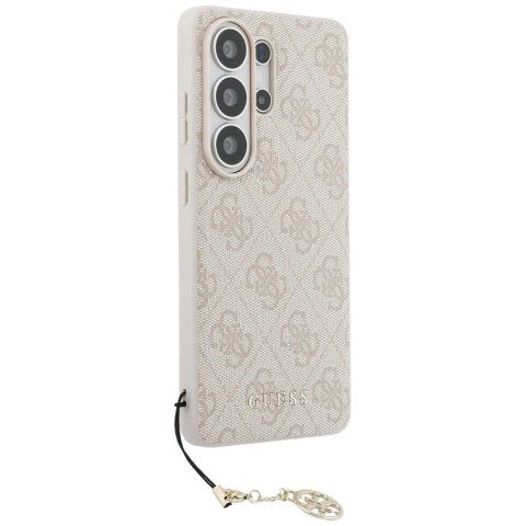 Etui Guess 4G Classic Logo Charm MagSafe na Samsung Galaxy S26 Ultra - różowe