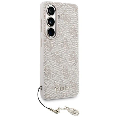 Etui Guess 4G Classic Logo Charm MagSafe na Samsung Galaxy S26 - różowe