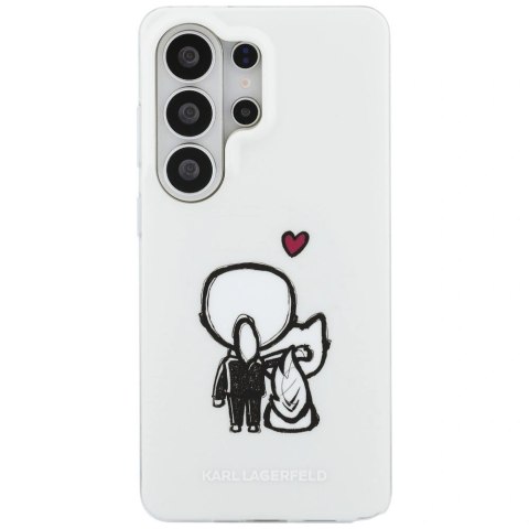 Etui Karl Lagerfeld IML Karl&Choupette MagSafe na Samsung Galaxy S26 Ultra - przezroczyste