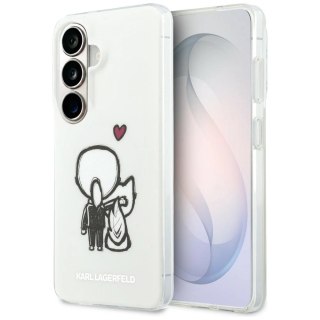 Etui Karl Lagerfeld IML Karl&Choupette MagSafe na Samsung Galaxy S26 - przezroczyste