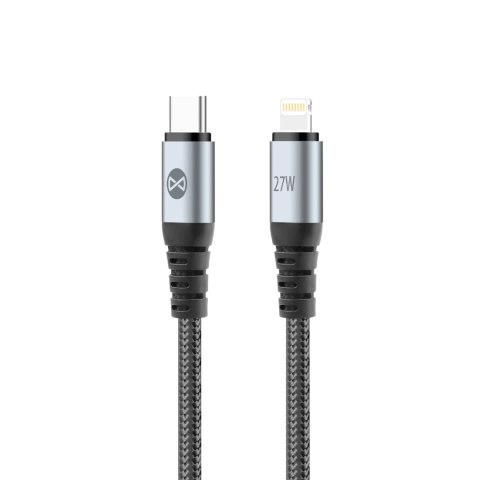 Forever kabel Braix USB-C - Lightning 1,0 m 27W czarny