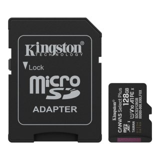 Kingston karta pamięci 128GB microSDXC Canvas Select Plus Gen3 150MB/s A1 Card + Adapter