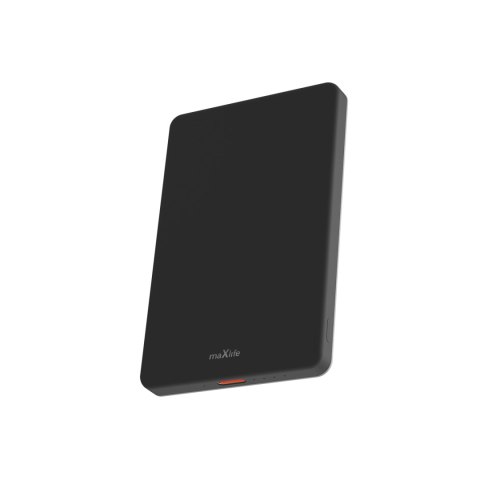 Maxlife power bank bezprzewodowy MXPB-05 20W PD 5000 mAh magnetyczny czarny