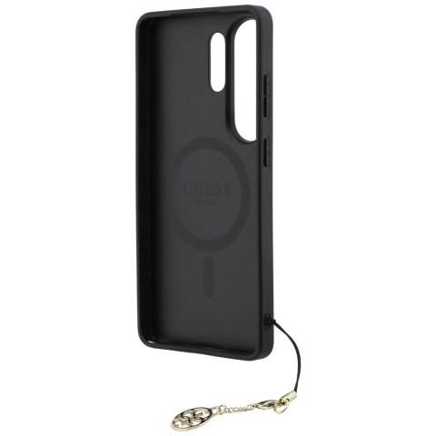 Guess nakładka 4G Classic Logo Charm MagSafe do Samsung Galaxy S26 Ultra czarna
