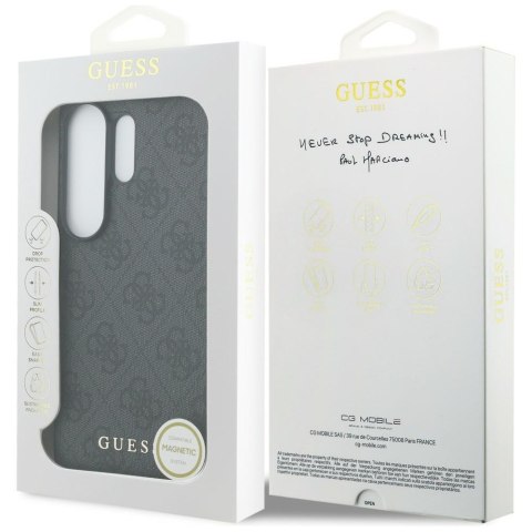 Guess nakładka 4G Classic Logo Charm MagSafe do Samsung Galaxy S26 Ultra czarna