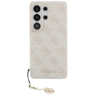 Guess nakładka 4G Classic Logo Charm MagSafe do Samsung Galaxy S26 Ultra różowa