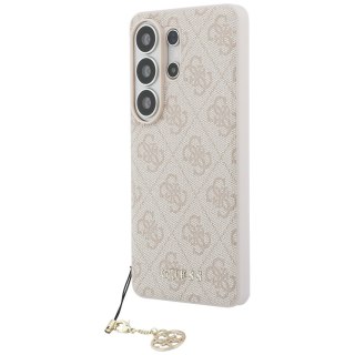 Guess nakładka 4G Classic Logo Charm MagSafe do Samsung Galaxy S26 Ultra różowa