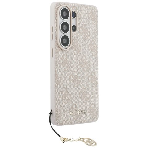 Guess nakładka 4G Classic Logo Charm MagSafe do Samsung Galaxy S26 Ultra różowa