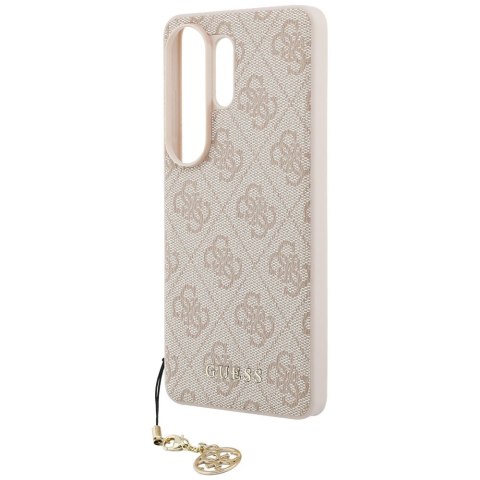 Guess nakładka 4G Classic Logo Charm MagSafe do Samsung Galaxy S26 Ultra różowa