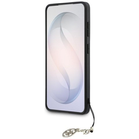 Guess nakładka 4G Classic Logo Charm MagSafe do Samsung Galaxy S26 czarna