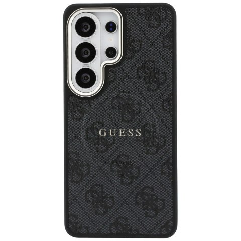 Guess nakładka 4G Embossed Ring MagSafe do Samsung Galaxy S26 Ultra czarna