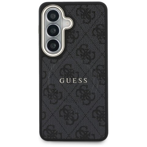 Guess nakładka 4G Embossed Ring MagSafe do Samsung Galaxy S26 czarna