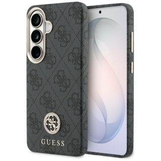 Guess nakładka 4G Rhinestone Round Logo MagSafe do Samsung Galaxy S26 czarna