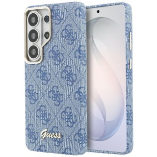 Guess nakładka 4G Script MagSafe do Samsung Galaxy S26 Ultra niebieska