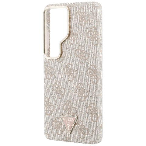 Guess nakładka 4G Triangle Logo MagSafe do Samsung Galaxy S26 Ultra różowa