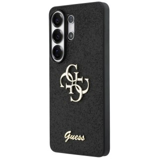 Guess nakładka Fixed Glitter Big 4G Metal Logo do Samsung Galaxy S26 Ultra czarna