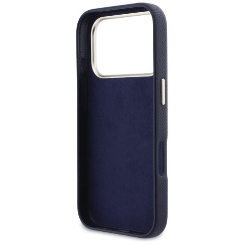 Guess nakładka HC PU FW RESIN LOGO BLUE do iPhone 17 Pro 6,3" niebieska