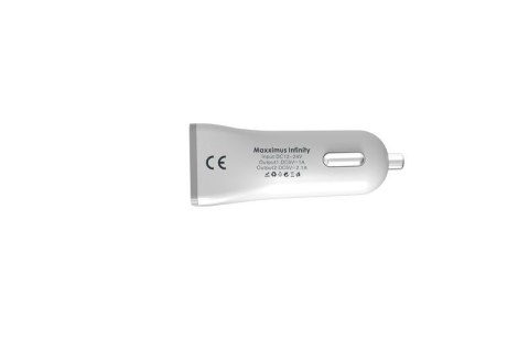 Ładowarka samochodowa Maxximus Infinity 2.1A Micro USB, 2xUSB
