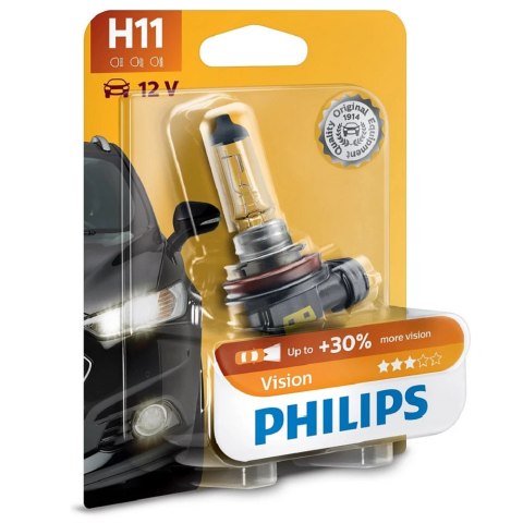 Philips Żarówka samochodowa H11 Vision 12V 55W 12362PRB1