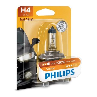 Philips Żarówka samochodowa H4 Vision 1szt. 12V 60/55W 12342PRB1
