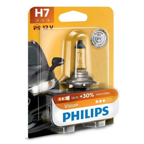 Philips Żarówka samochodowa H7 Vision 1szt. 12V 55W 12972PRB1