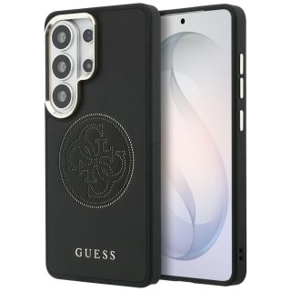 Guess nakładka Perforated Logo MagSafe do Samsung Galaxy S26 Ultra czarna