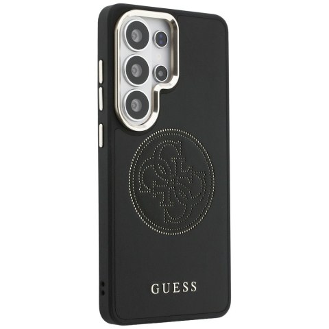 Guess nakładka Perforated Logo MagSafe do Samsung Galaxy S26 Ultra czarna