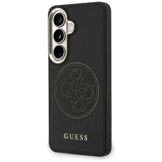 Guess nakładka Perforated Logo MagSafe do Samsung Galaxy S26 czarna