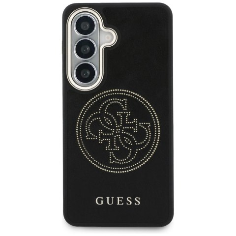 Guess nakładka Perforated Logo MagSafe do Samsung Galaxy S26 czarna