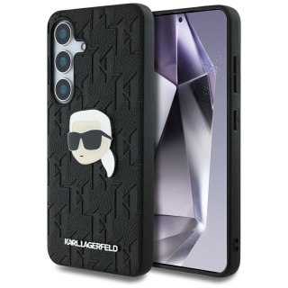 Karl Lagerfeld nakładka HC PU Monogram K. Head Pin do Samsung Galaxy S25 Plus czarna