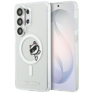 Karl Lagerfeld nakładka IML Peekaboo Choupette MagSafe do Samsung Galaxy S26 Ultra przezroczysta