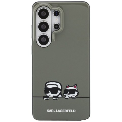 Karl Lagerfeld nakładka IML Peekaboo Karl&Choupette MagSafe do Samsung Galaxy S26 Ultra czarna