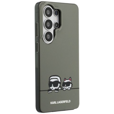 Karl Lagerfeld nakładka IML Peekaboo Karl&Choupette MagSafe do Samsung Galaxy S26 Ultra czarna