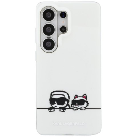 Karl Lagerfeld nakładka IML Peekaboo Karl&Choupette MagSafe do Samsung Galaxy S26 Ultra przezroczysta