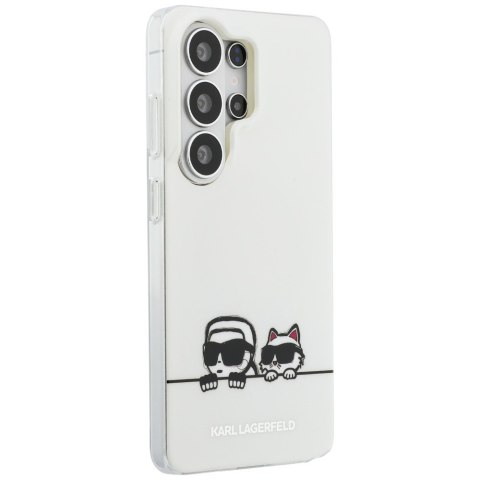 Karl Lagerfeld nakładka IML Peekaboo Karl&Choupette MagSafe do Samsung Galaxy S26 Ultra przezroczysta