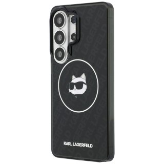 Karl Lagerfeld nakładka IML Repeated Choupette MagSafe do Samsung Galaxy S26 Ultra czarna